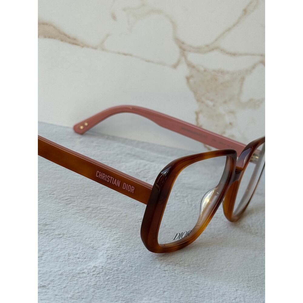 NEW Dior LaParisienneDiorO S1I Eyeglasses Frames Brown - Picture 5 of 7